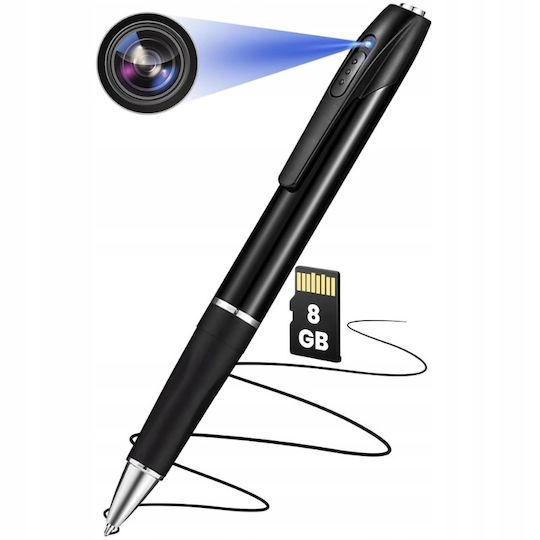 Cameră Spion Pix Full HD Iuni Px9 8GB Înregistrare Audio-Video Fotografie