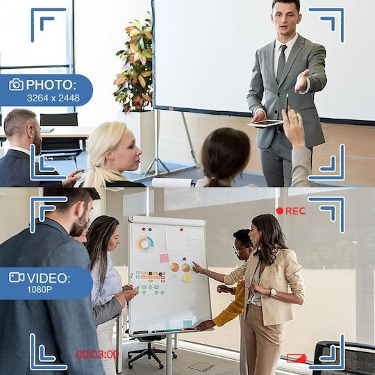 Cameră Spion Pix Full HD Iuni Px9 8GB Înregistrare Audio-Video Fotografie