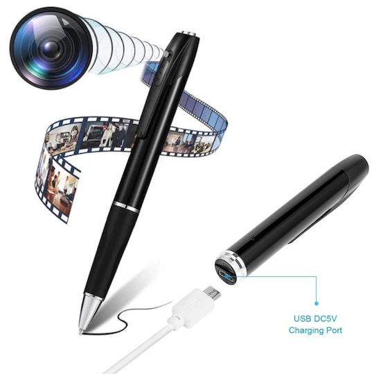 Cameră Spion Pix Full HD Iuni Px9 8GB Înregistrare Audio-Video Fotografie