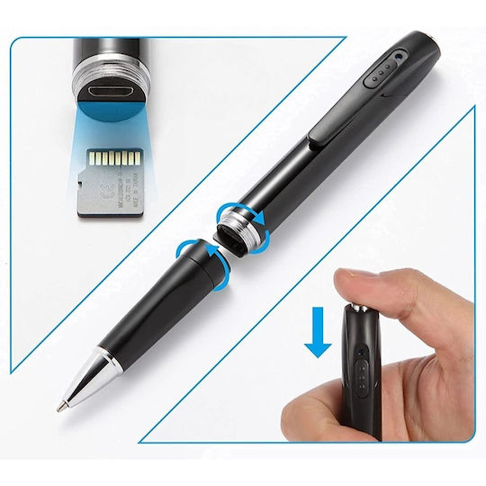 Spy Pen Camera Full Hd Iuni Px9 16gb Εγγραφή Ήχου-βίντεο Φωτογραφία