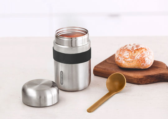 Black+Blum Δοχείο Φαγητού Ασημί 400ml