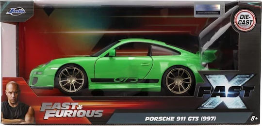 Jada Toys Fast & Furious 2007 Porsche 911 Gt3 Αυτοκινητάκι 1:24 Fast and Furious για 8+ Ετών