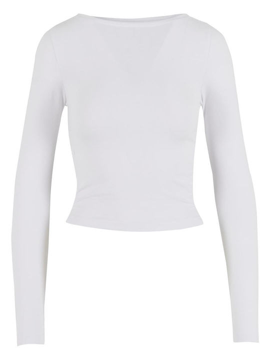 Baumwolle Damen T-Shirts White 2Pack