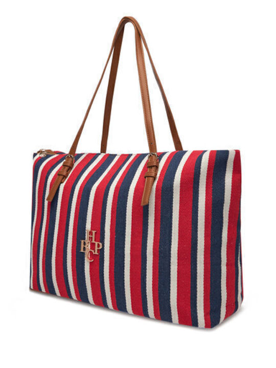 Leder Damentasche Schultertasche Mehrfarbig