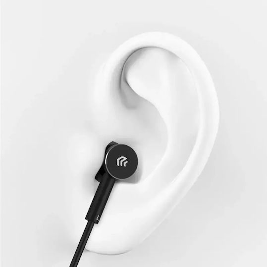 Devia M1 In-ear Handsfree Ακουστικά με Βύσμα USB-C Μαύρο