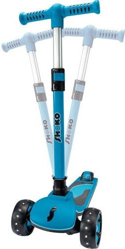 Shoko Kids Scooter Foldable X-Speed 3-Wheel for 4+ Years Blue