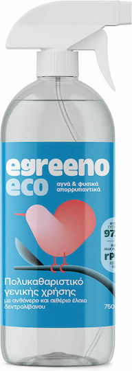 Egreeno Eco Natural Detergent Universal Hidrosol cu Ulei Esențial de Rozmarin 750ml