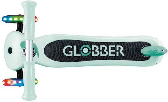 Globber Kids Scooter Primo Lights 3-Wheel Green