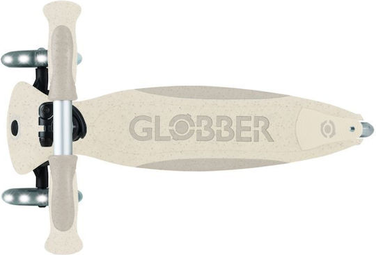 Globber Детски Скутер Сгъваемо Go•Up Deluxe Lights Ecologic 360 3 колела със седалка Бял