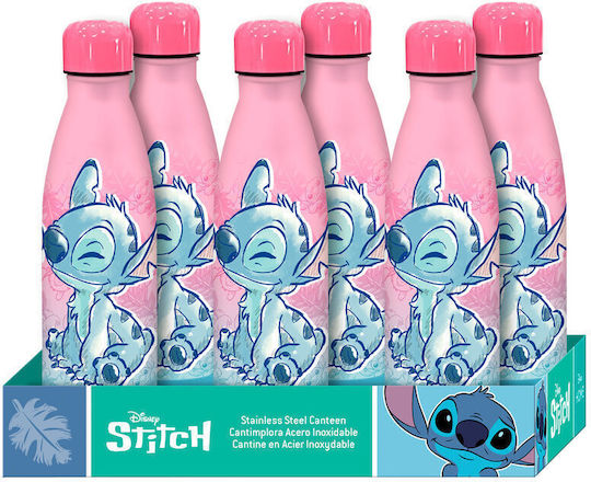 Kids Licensing Stitch Stainless Steel Kids Water Bottle Stitch 500ml