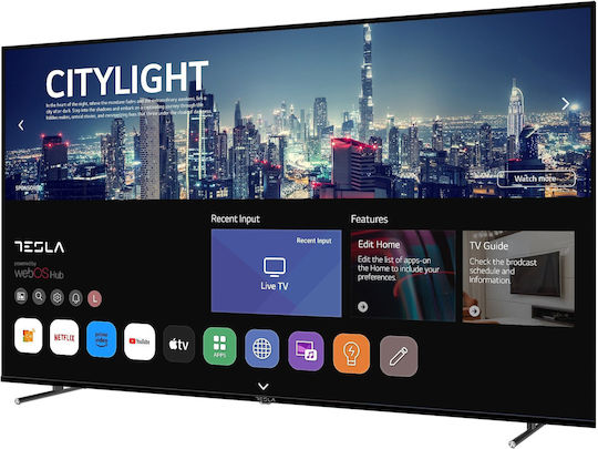Tesla Smart Τηλεόραση 75" 4K UHD LED Series 6 HDR (2025) 75E645BUW