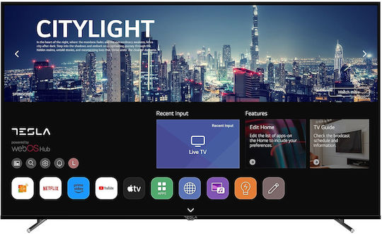 Tesla Smart Τηλεόραση 75" 4K UHD LED Series 6 HDR (2025) 75E645BUW