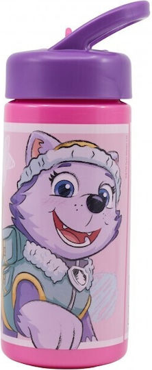 Euromic Kids Water Bottle Paw Patrol Plastic Pink