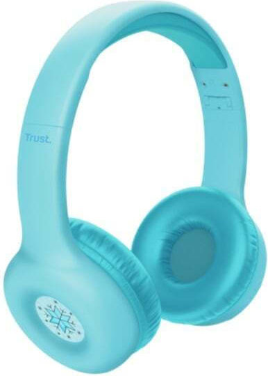 Trust Wireless / Wired On Ear Headphones Blue