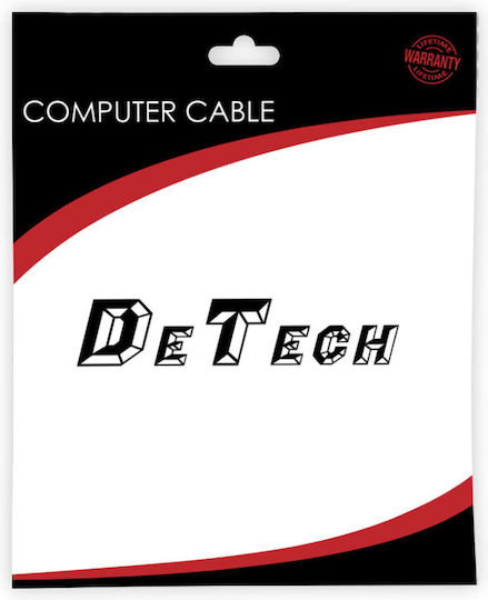 Schuko - IEC C5 Cable 1.5m Μαύρο 18150