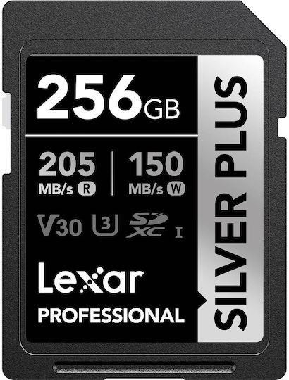 Lexar Professionelle SDXC 256GB V30 UHS-I 150MB/s