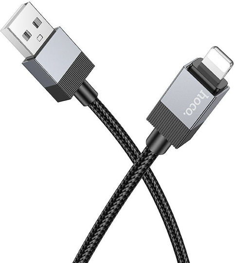 Hoco USB-A to Lightning Cable Μαύρο X110