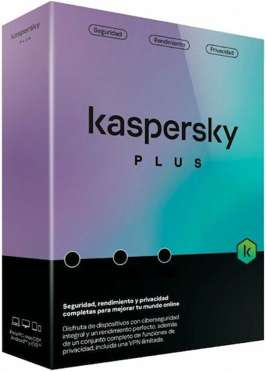 Kaspersky Plus for 1 Device and 1 Year of Use