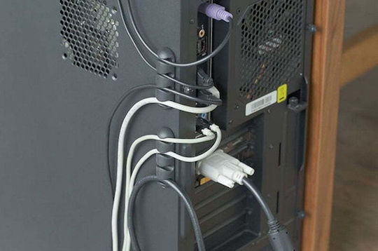Bluelounge CableDrop Μαύρο 2τμχ