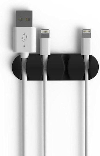 Bluelounge CableDrop Μαύρο 2τμχ