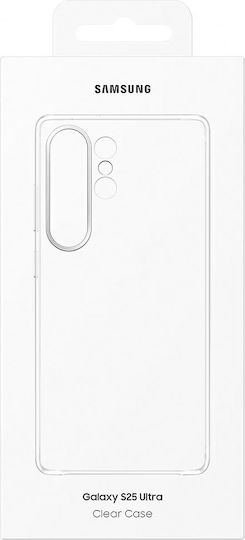Samsung Umschlag Rückseite Silikon Transparent (Galaxy S25 Ultra,Samsung S25 Ultra)