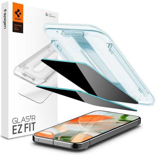 Spigen Glas.TR Ez Fit Privatsphäre Gehärtetes Glas 2Stück (Google Pixel 9 / 9 Pro / 10 / 10 Pro)