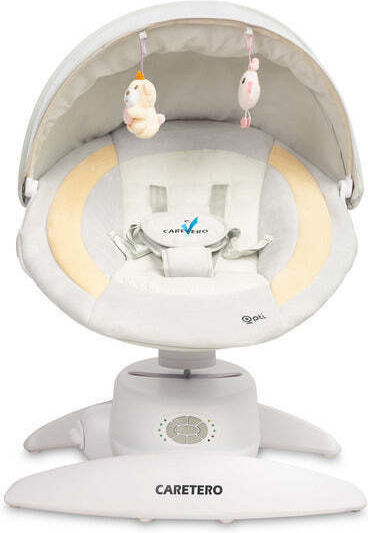 Caretero Electric Relax pentru Bebeluși Opti cu Muzică Bej