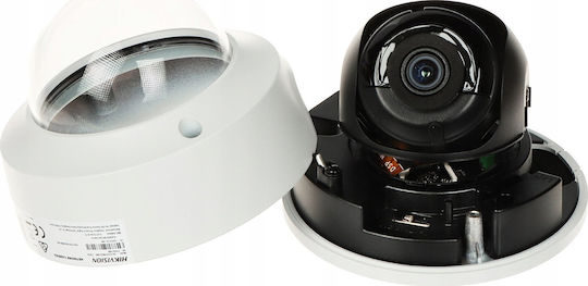 Hikvision IP Cameră de Supraveghere 4K Rezistentă la apă cu Comunicare Bidirecțională și Lentilă 2.8mm