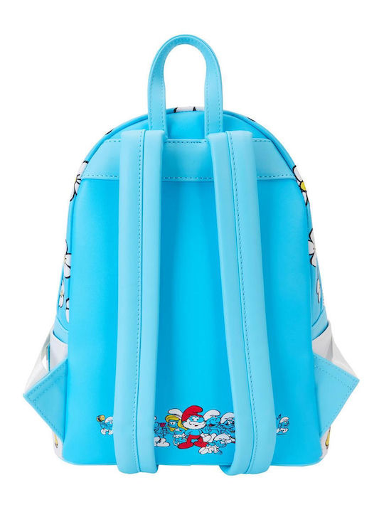 Loungefly The Smurfs Smurfette Schulranzen Rucksack Kindergarten Hellblau