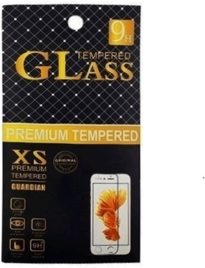 9D Vollkleber Vollflächig gehärtetes Glas Schwarz (Galaxy A04s)