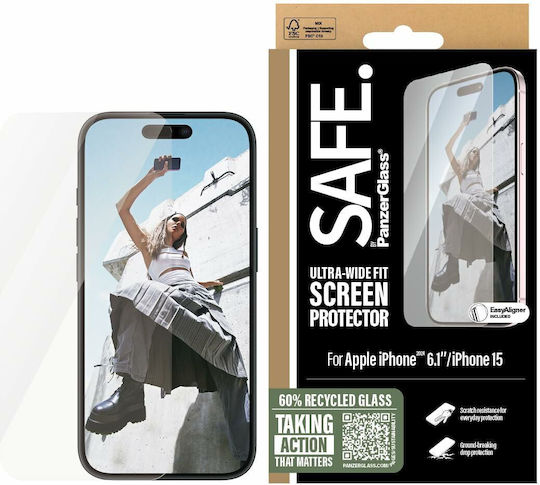 PanzerGlass Displayschutzfolie (iPhone 16)