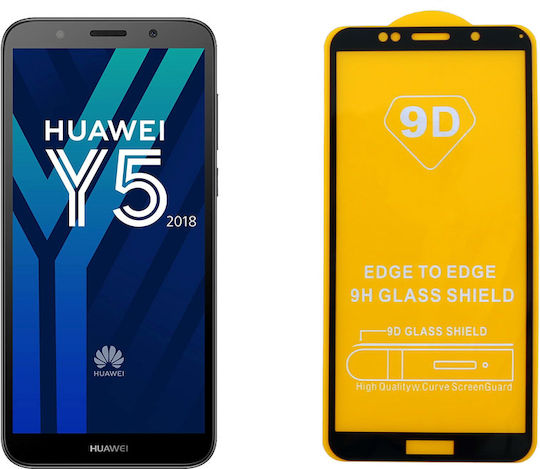 Idol 1991 9D Full Glue Full Face Tempered Glass (Huawei Y5p)