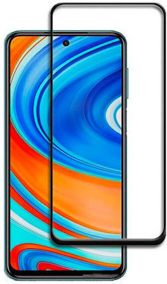 Full Glue Tempered Glass Μαύρο (Redmi Note 12S)