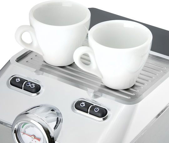 Caso Mașină de Espresso 1100W Presiune 19bar pentru Cappuccino Gri