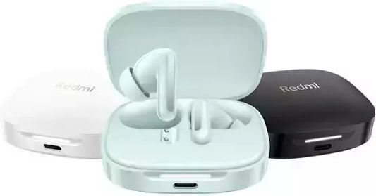 Xiaomi Redmi Buds 6 Bluetooth Handsfree Earphones with Sweat Resistance and Charging Case Coral Green