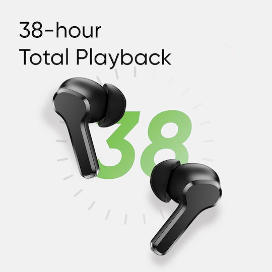 Realme Buds T110 Bluetooth Handsfree Earphones with Sweat Resistance and Charging Case White