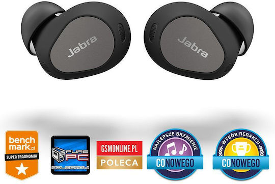 Jabra Elite 10 In-ear Bluetooth Handsfree Earphones with Sweat Resistance and Charging Case Titan Black