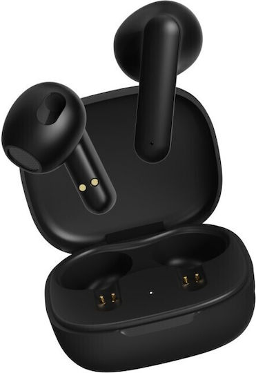 Streetz T160 Ohrstöpsel Bluetooth-Freisprecheinrichtung Kopfhörer mit Ladeetui Schwarz