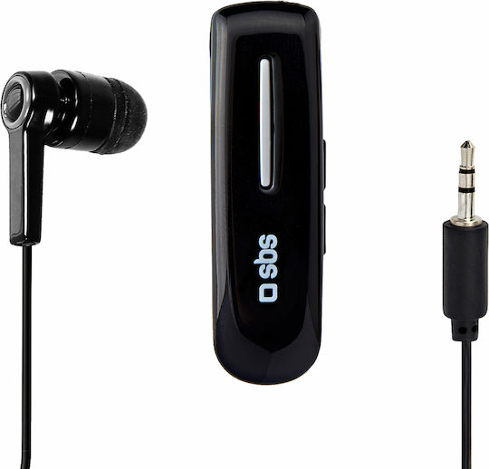 SBS BT300 In-ear Bluetooth Handsfree Ακουστικό Black