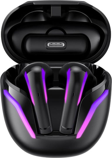 Havit TW970 In-ear Bluetooth Handsfree Ακουστικά με Αντοχή στον Ιδρώτα και Θήκη Φόρτισης Μαύρα