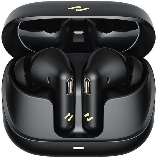Havit TW906 Pro In-ear Bluetooth Handsfree Ακουστικά με Αντοχή στον Ιδρώτα και Θήκη Φόρτισης Μαύρα