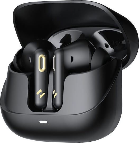 Havit TW906 Pro In-ear Bluetooth Handsfree Ακουστικά με Αντοχή στον Ιδρώτα και Θήκη Φόρτισης Μαύρα