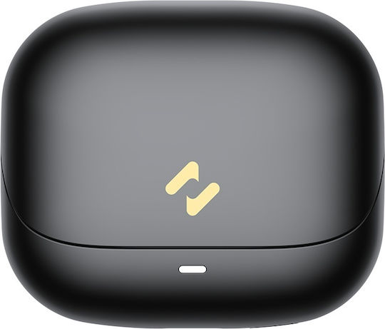 Havit TW906 Pro In-ear Bluetooth Handsfree Ακουστικά με Αντοχή στον Ιδρώτα και Θήκη Φόρτισης Μαύρα