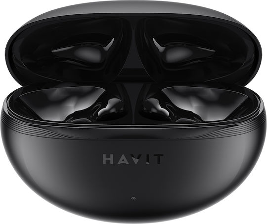 Havit TW986 In-ear Bluetooth Handsfree Căști cu Carcasă de Încărcare Negru