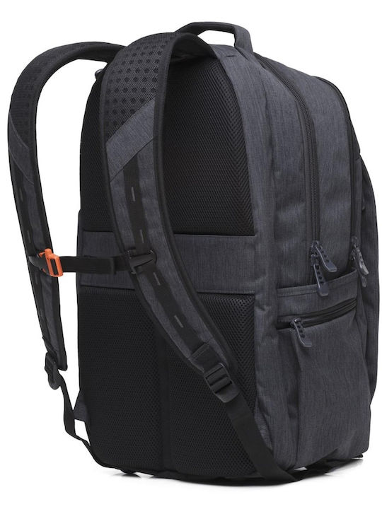 Polo Stric School Backpack Junior High-High School With Water Bottle Holder Black 25 Litre 31 x 20 x 49cm