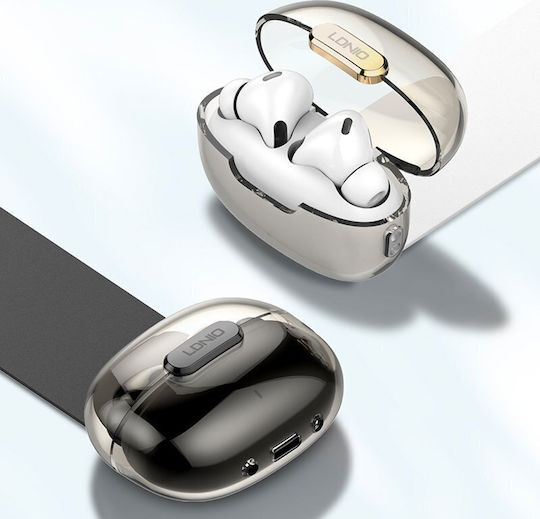 Ldnio T02 Earbud Bluetooth Handsfree Earphones with Charging Case White