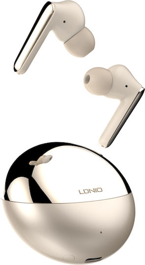 Ldnio T02 Earbud Bluetooth Handsfree Earphones with Charging Case White