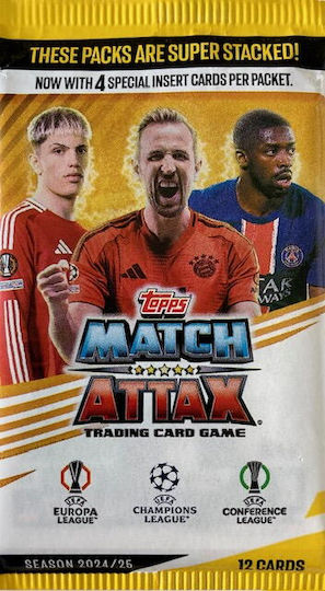 Topps Match Attax Бустер Пакет Английски