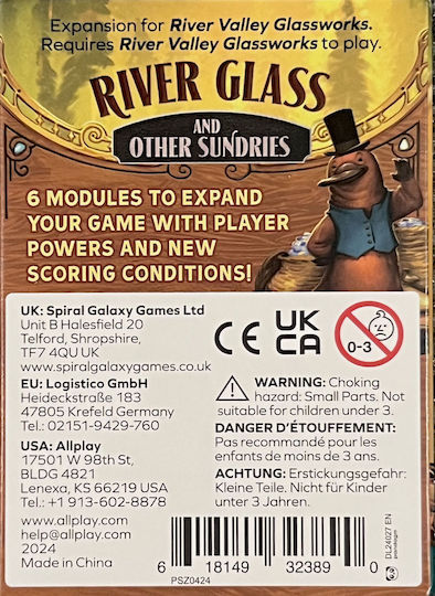 Spiel Erweiterung River Glass & Other Sundries ALLRVGX1 (EN) Allplay