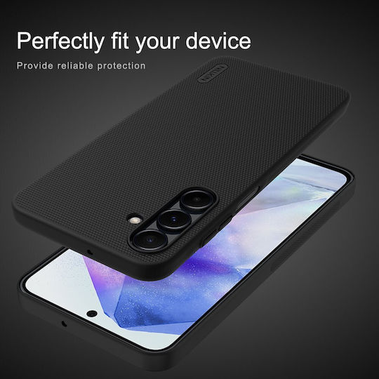 Nillkin Super Frosted Back Cover Plastic Black (Samsung Galaxy A16 4G/5G, Nillkin)